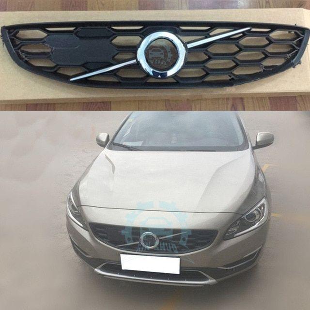 2018 Volvo Grill Logo - Car High Quality Front Grill Grille Fit For Volvo S60 S60L V60 2012 ...
