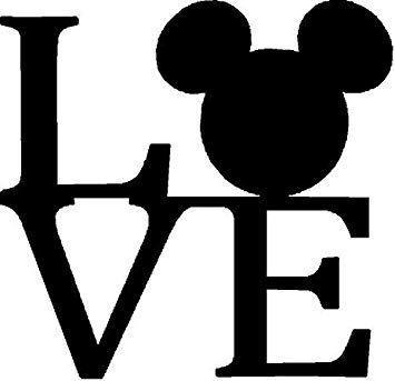 Mickey Mouse Disney Logo - Amazon.com: 1 MICKEY MOUSE EARS LOGO Vinyl Decal Sticker DISNEY for ...