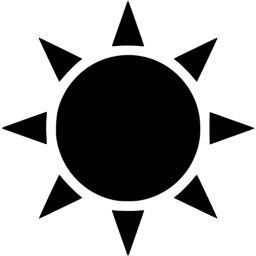 Black Sun Logo - Black sun 3 icon - Free black sun icons