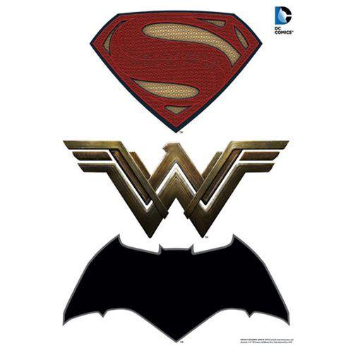 Batman V Superman Dawn of Justice Logo - Batman v Superman: Dawn of Justice Logos Car Graphics Set | Comic ...