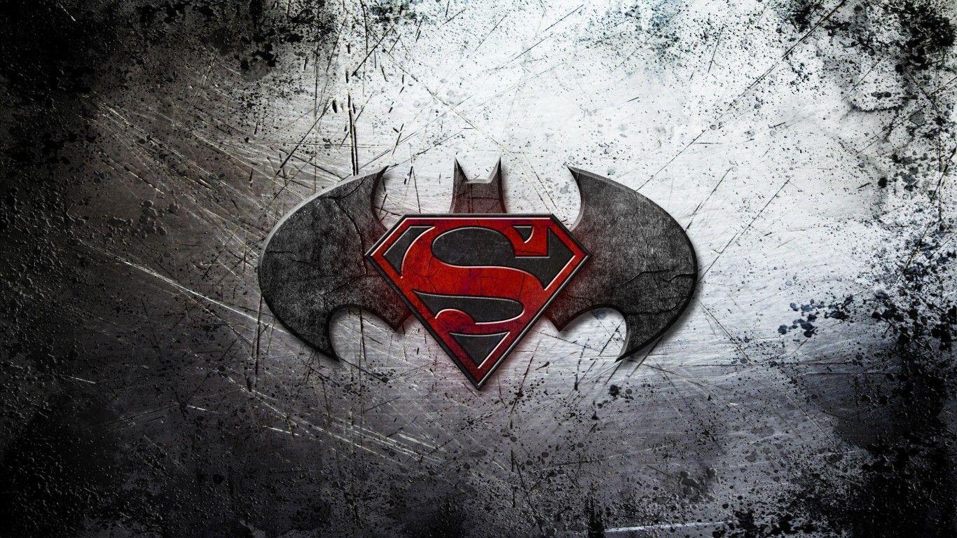Batman V Superman Dawn of Justice Logo - Download 1366x768 Batman V Superman Dawn Of Justice, Logo, Texture
