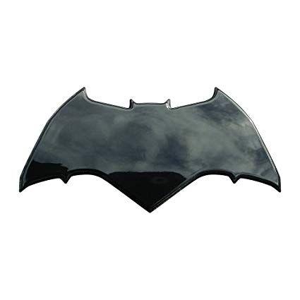 Batman V Superman Dawn of Justice Logo - Amazon.com: Fan Emblems Batman Logo 3D Car Emblem Black Chrome ...