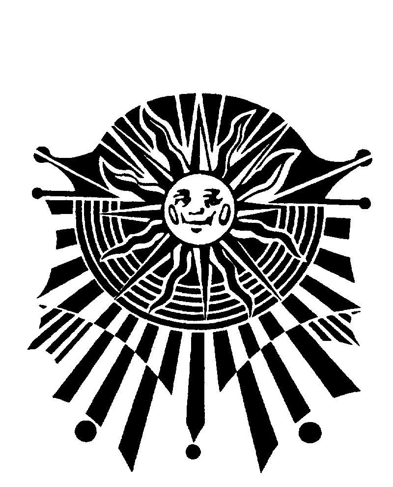 Black Sun Logo - Sun face Logos