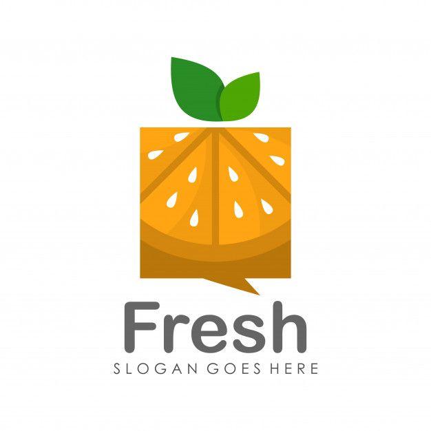 Orange Fruit Logo - Orange fruit logo design template Vector | Premium Download