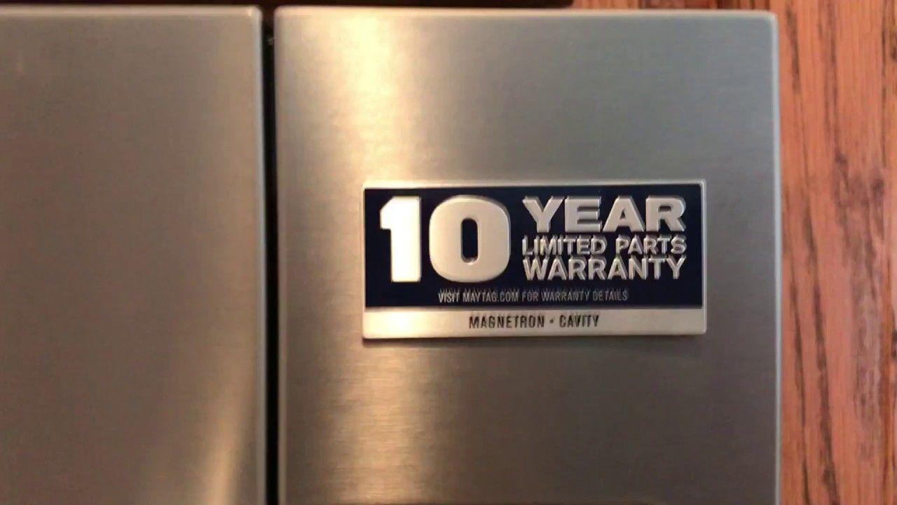 Maytag Refrigeration Logo - How to remove the 10 Year Warranty label from your Maytag appliances