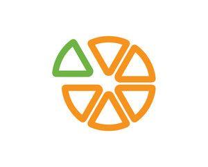 Orange Fruit Logo - fruit Logo