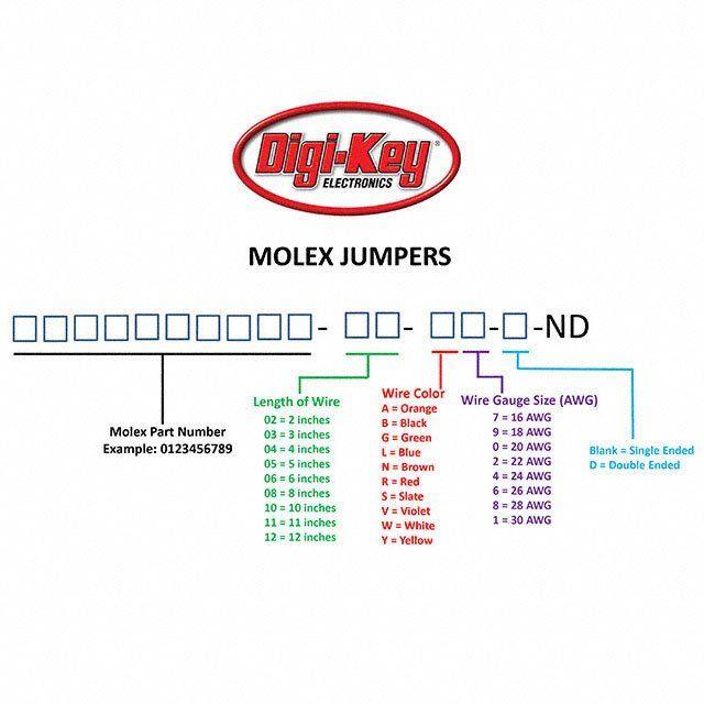 Molex Logo - 0039000040-12-B0 Molex, LLC | Cable Assemblies | DigiKey