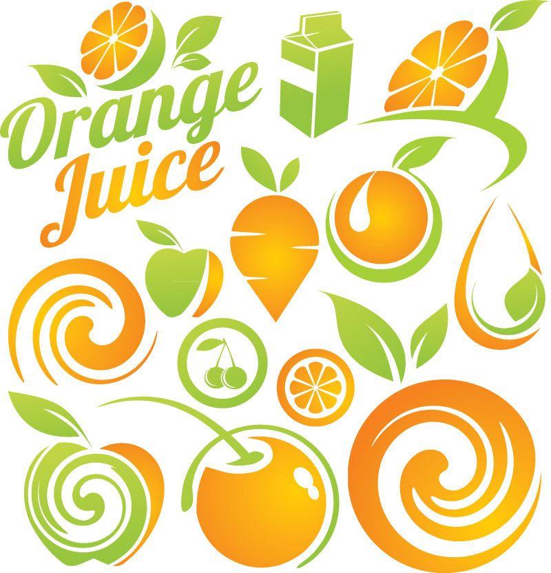 Orange Fruit Logo - Creative fruit logo vector material creative,fruit,logo,vector .EPS ...