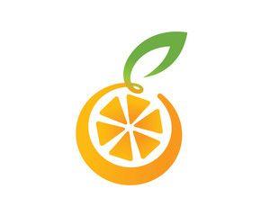 Orange Fruit Logo - Orange and Fruit Logo this stock vector and explore similar