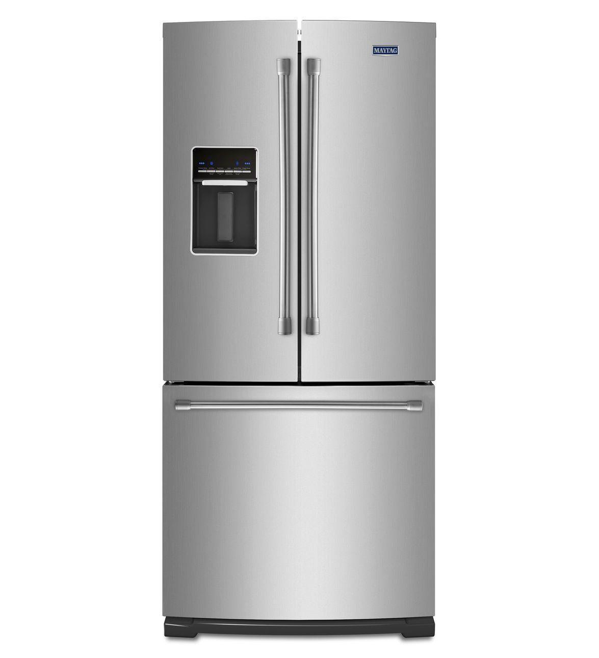 Maytag Refrigeration Logo - Maytag® 30 Inch Wide French Door Refrigerator With External Water