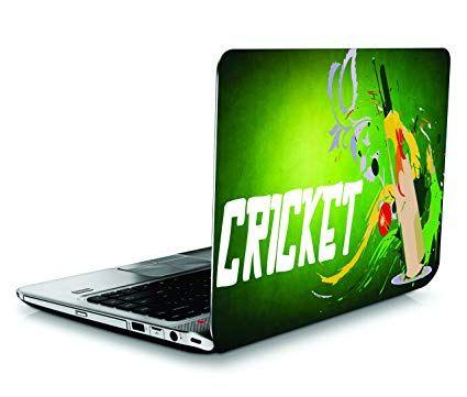 Mobile Lap Top Logo - SANCTrix Laptop Skin. Cricket Logo. 14 17 Inch. Skin Cover For All