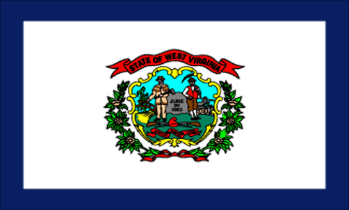 WV Flag Logo - WELCOME TO USA 4 KIDS Virginia Flag History