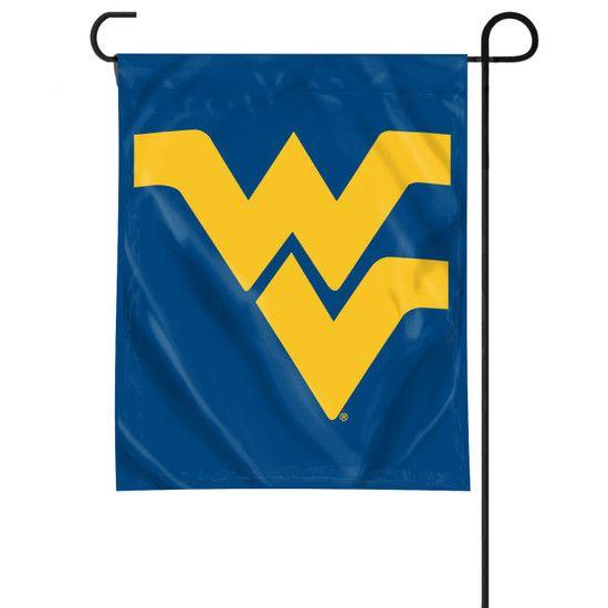 WV Flag Logo - WVU WV Logo Garden / Window Flag