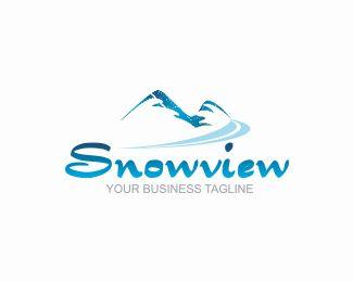 Snow Jet Logo - Snow view Designed