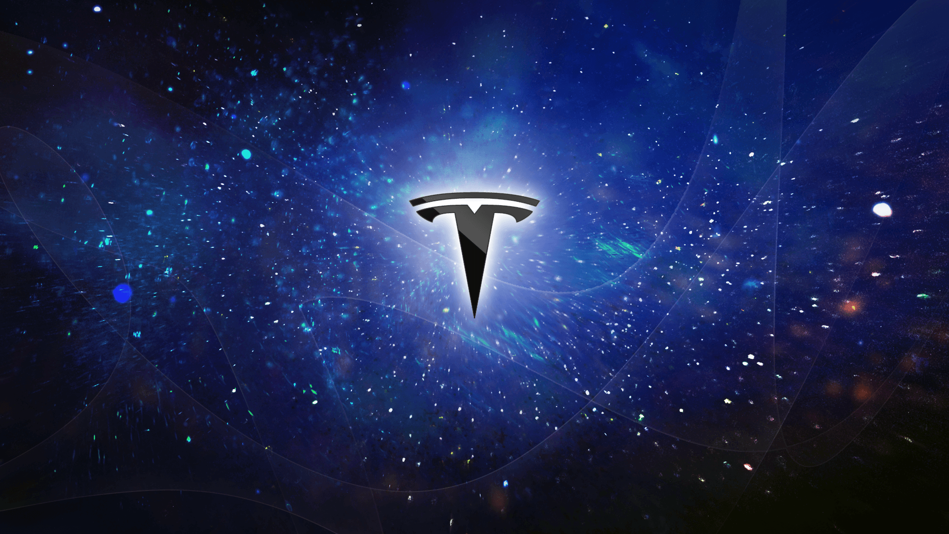 Blue Tesla Logo - Tesla Motors logo General 1920x1080 | background | Tesla motors ...