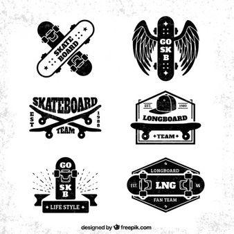 Skate Logo - Skateboard Vectors, Photo and PSD files