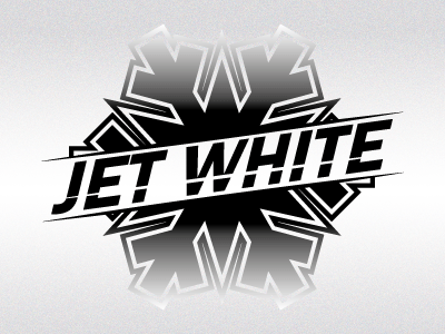 Snow Jet Logo - Jet White by Daniel James Baker