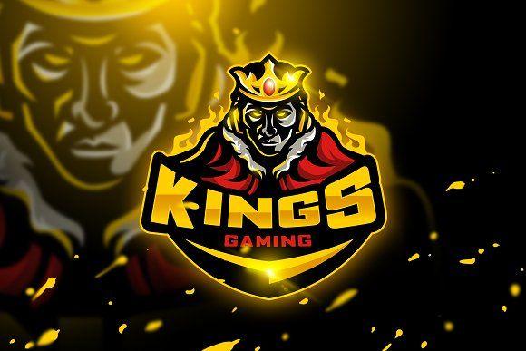 King Squad Logo - Kings Gaming & Esport logo Logo Templates Creative Market