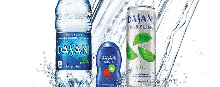 Dasani Water Logo - DASANI® Water. Purified & Enhanced with Minerals
