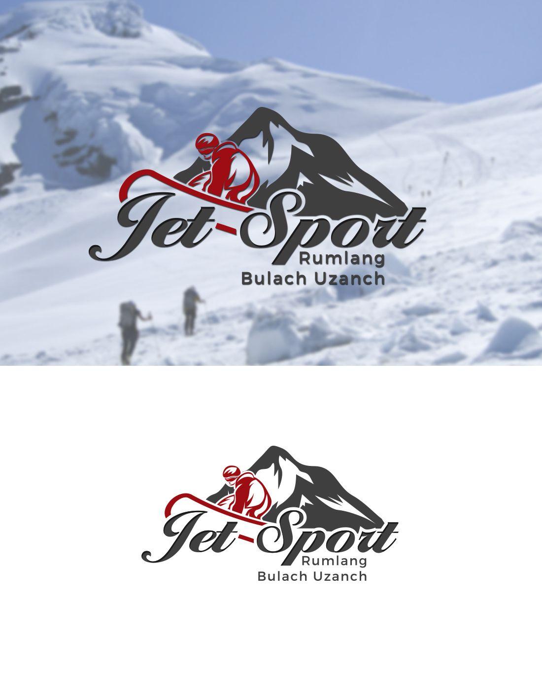 Snow Jet Logo - Modern, Professional, Shop Logo Design for Jet Sport Rümlang Uzanch