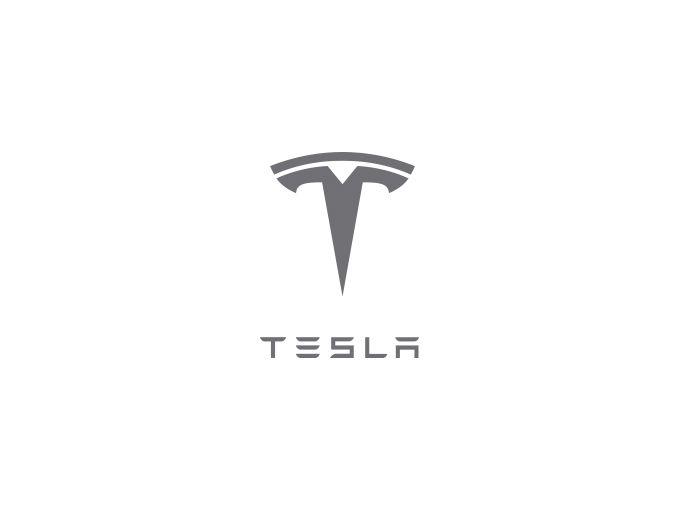Blue Tesla Logo - Tesla car Logos