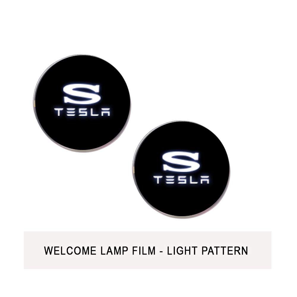 Blue Tesla Logo - Amazon.com: CoolKo Newest Tesla Pattern Films for Model S, Model X ...