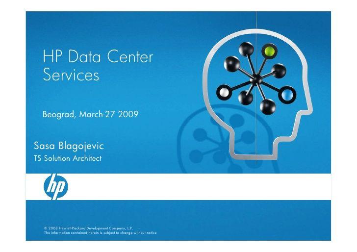 HP Services Logo - HP Data Center Services