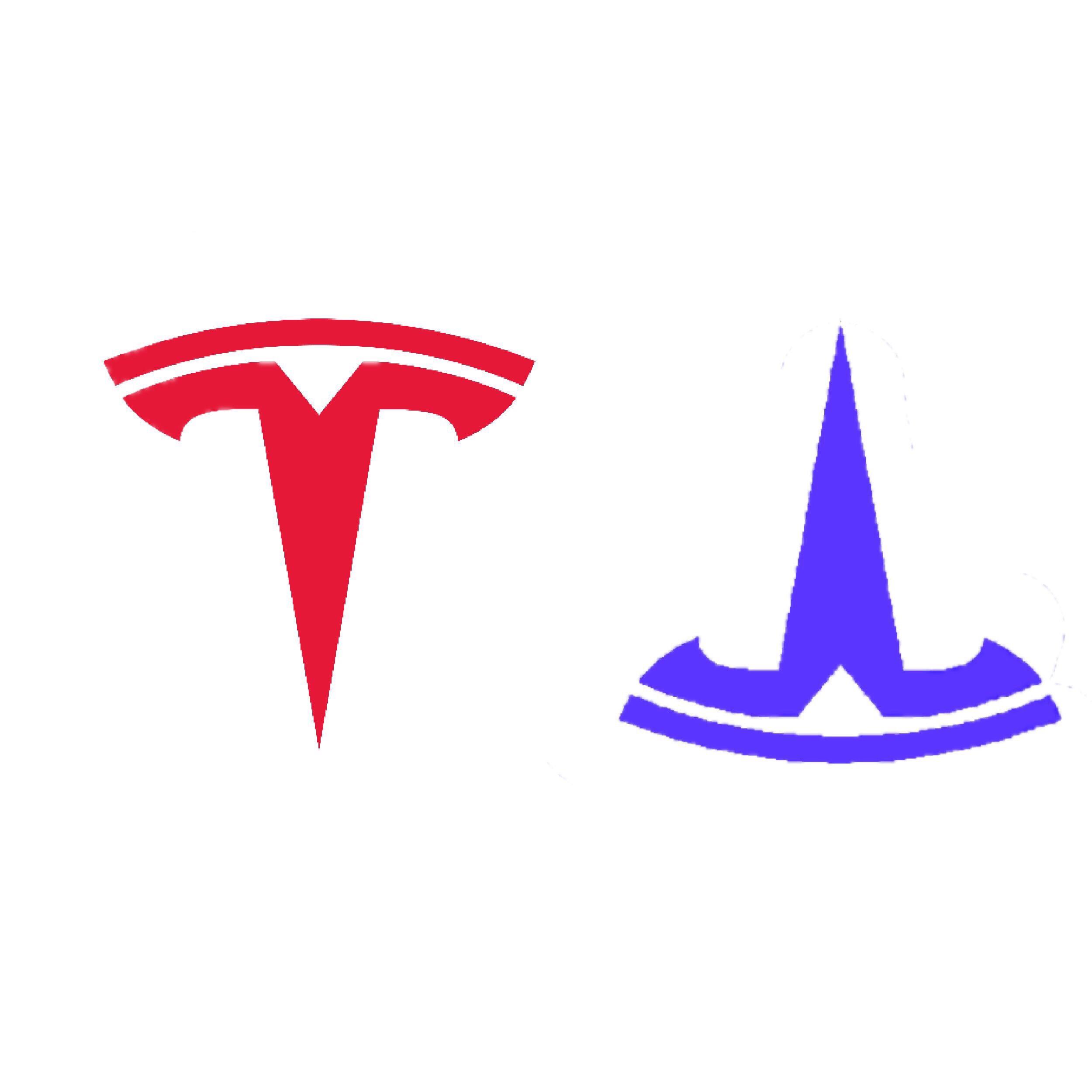 Blue Tesla Logo - BabsBabyFace (u/BabsBabyFace) - Reddit