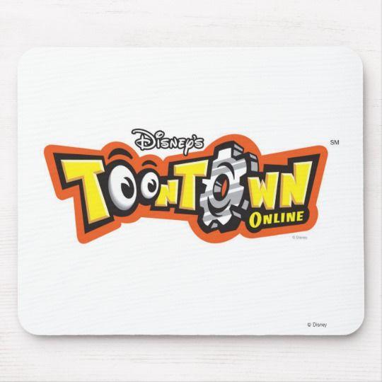 Disney Online Logo - ToonTown Online logo Disney Mouse Pad