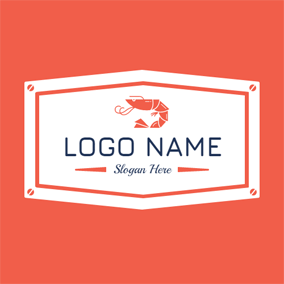 Red and Orange Triangle Restaurant Logo - Free Restaurant Logo Designs. DesignEvo Logo Maker
