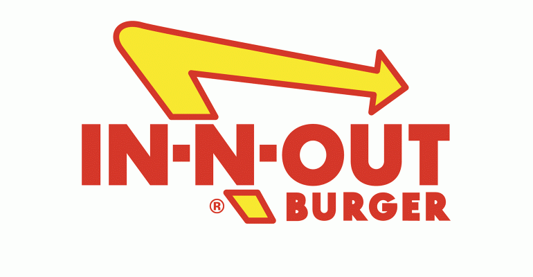Red and Orange Triangle Restaurant Logo - In N Out Set To Enter 7th State With Colorado Deal. Nation's
