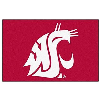 Washington State Logo - Amazon.com : Washington State University Logo Area Rug : Sports ...