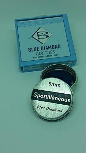 Blue Diamond Equipment Logo - X BRUNSWICK BLUE DIAMOND SNOOKER OR POOL CUE TIPS: Amazon