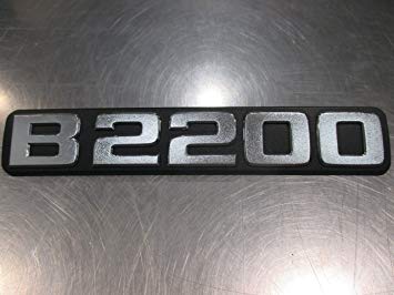 B2200 Mazda Logo - Amazon.com: Mazda B2200 1987-1993 New OEM B2200 emblem UB73-51-720A ...