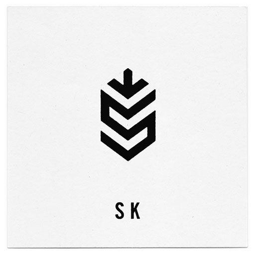 Modern Line Logo - Nice logo that creates dimension and movement with just basic angled ...