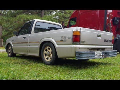 B2200 Mazda Logo - Walk around of my lowered 1988 mazda b2200