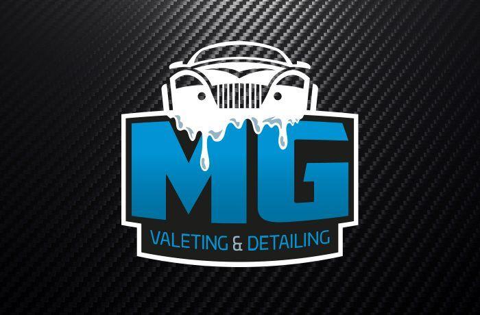 Detailing Logo - MG Valeting and Detailing Logo Design - Phoenix 10 Design