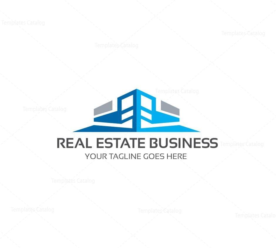 Real Estate Business Logo - Real Estate Company Logo Template 000196 - Template Catalog