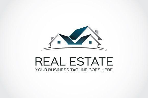 Real Estate Business Logo - Check out Real Estate Logo Template by mudassir101 on Creative