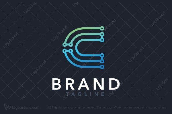 U Letter C Logo - Exclusive Logo 65212, C Network Logo | Logo For Sale | Pinterest ...