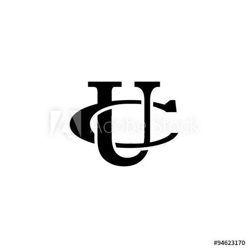 U Letter C Logo - Letter C and U monogram logo this stock vector and explore