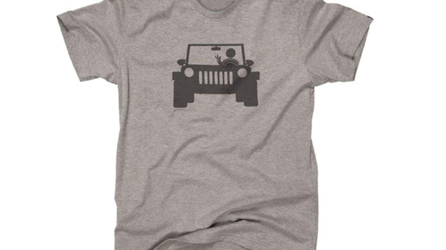 Jeep Wave Logo - Jeep Wave Fan T-Shirts & Bumper Stickers by P.A.E Ackerman — Kickstarter