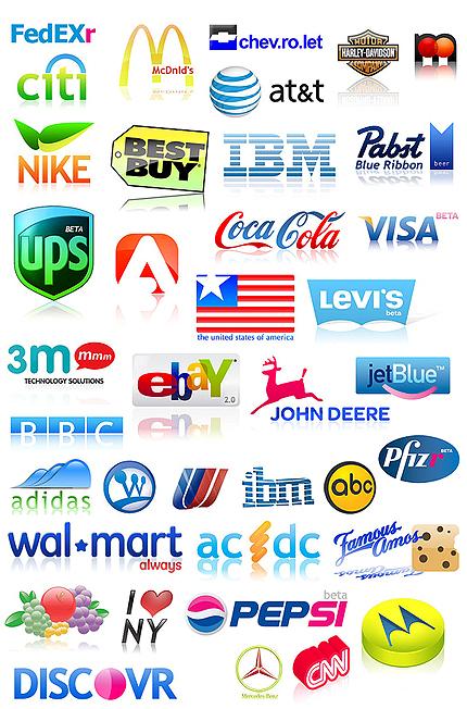 Red White Blue USA Company Logo - Famous Logos - Design and History of the World's Most Famous Company ...