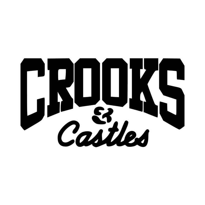 Crooks and Castles All Logo - Crooks & Castles Fashion Logo Vinyl Decal Sticker