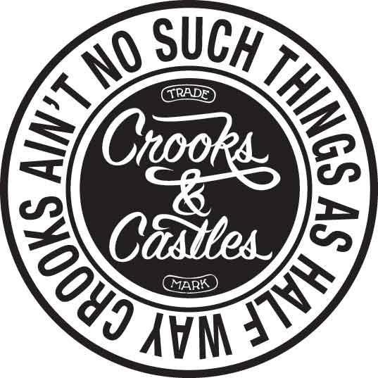 Crooks and Castles All Logo - Crooks and Castle. Font please. The middle one. Much better if all ...
