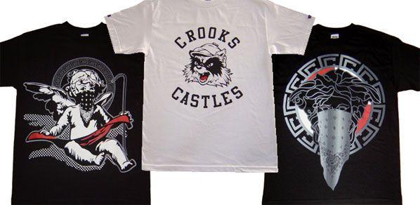 Crooks and Castles Versace Logo - Crooks & Castle Online Exclusive Tees | HYPEBEAST