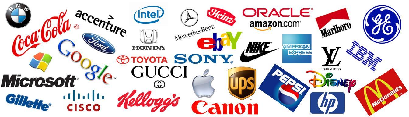 Most Famous Brand Logo - Pictures of Famous Corporate Logos - www.kidskunst.info