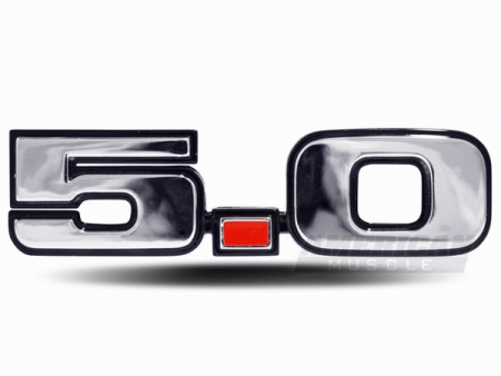 Mustang 5.0 Logo - Ford Mustang Emblem - 94314 by AM Custom