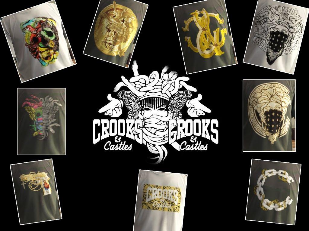 Crooks and Castles Versace Logo - Crooks & Castles T-Shirt Pack + 2 Bonus - GTA5-Mods.com