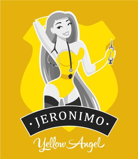 Yellow Angel Logo - Yellow Angel - Brouwerij Jeronimo - Untappd
